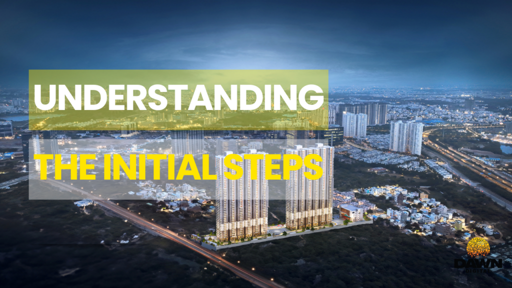 initial steps of first time home buyers