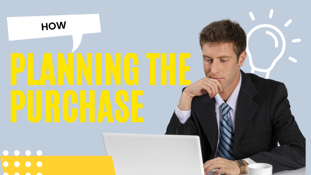 planning the purchase of your first home