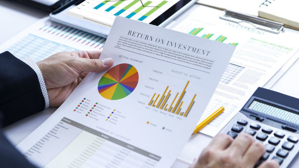 Visual representing location, property type, and market trends influencing ROI.