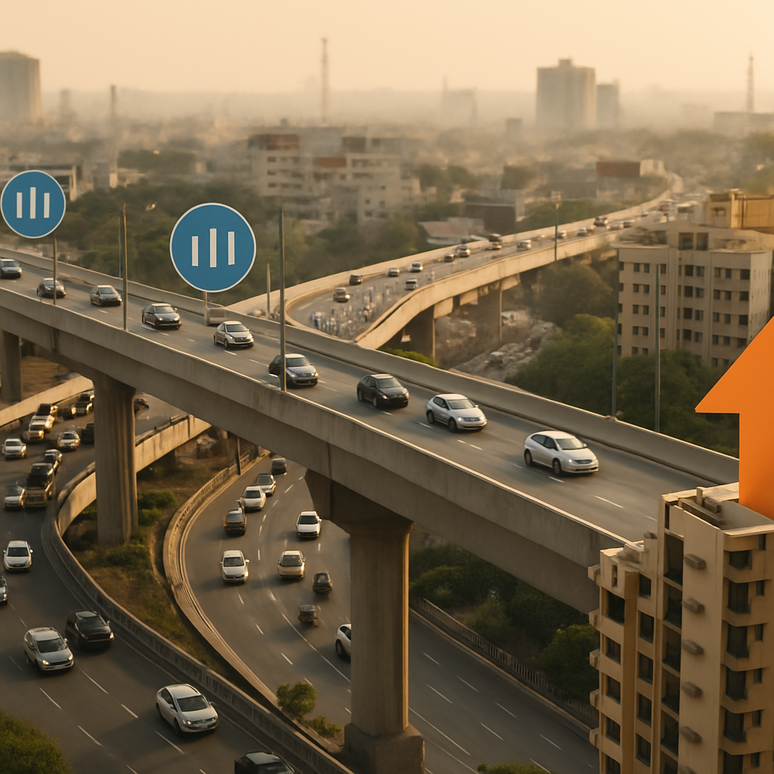 How Hyderabad’s Flyovers Influence Property Value and Growth ?