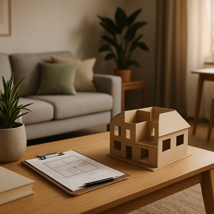 Smart Phased Interior for Your 3BHK Home Plan: A Simple Guide