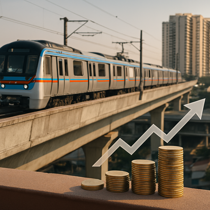 New Metro Map Hyderabad: Boosting Real Estate Prices By 2026