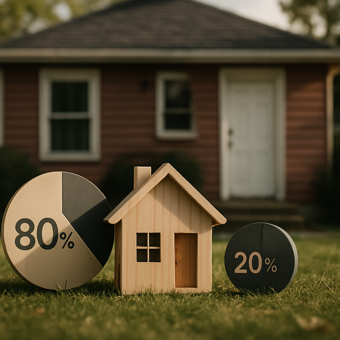 How To Buy A Home On Low Income Using The 80:20 Strategy